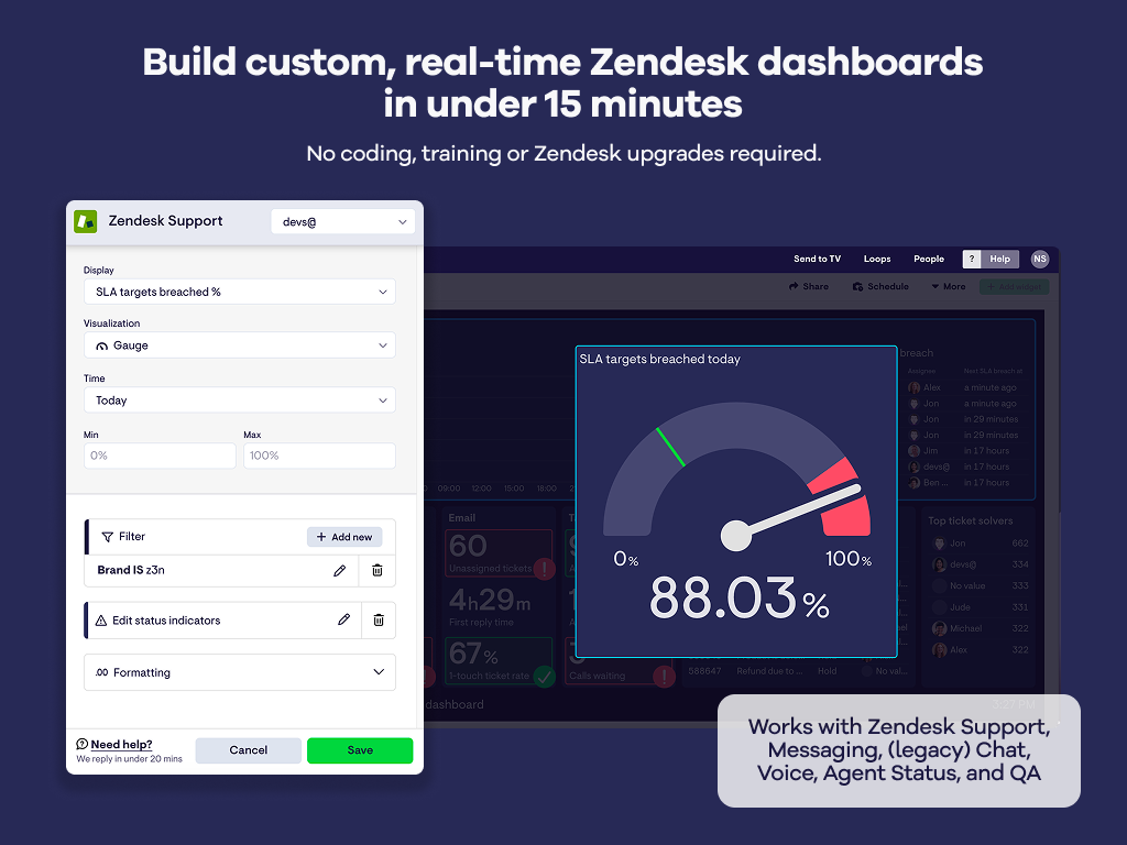 Geckoboard Dashboards for Support thumbnail 2